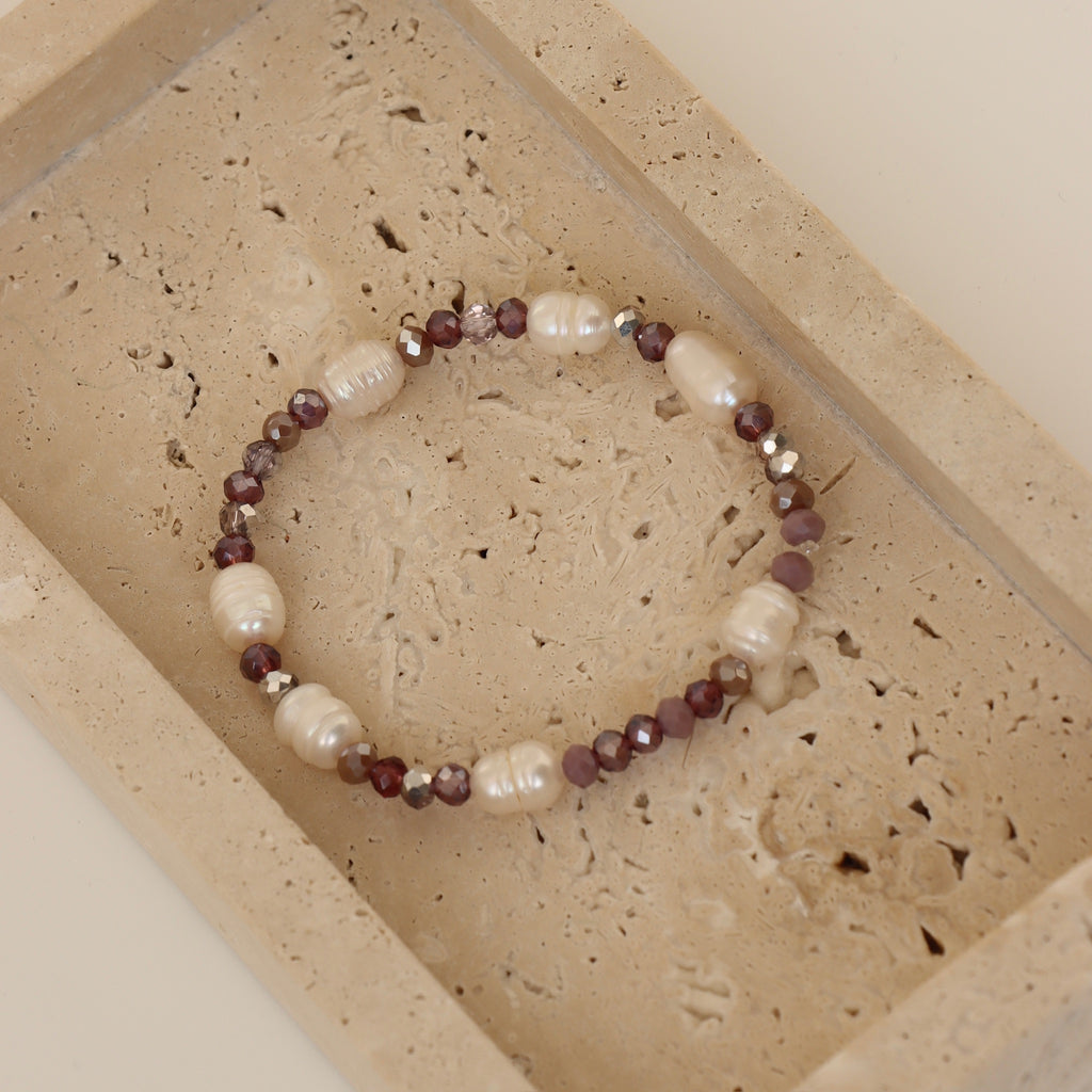 Glasperlen Armband