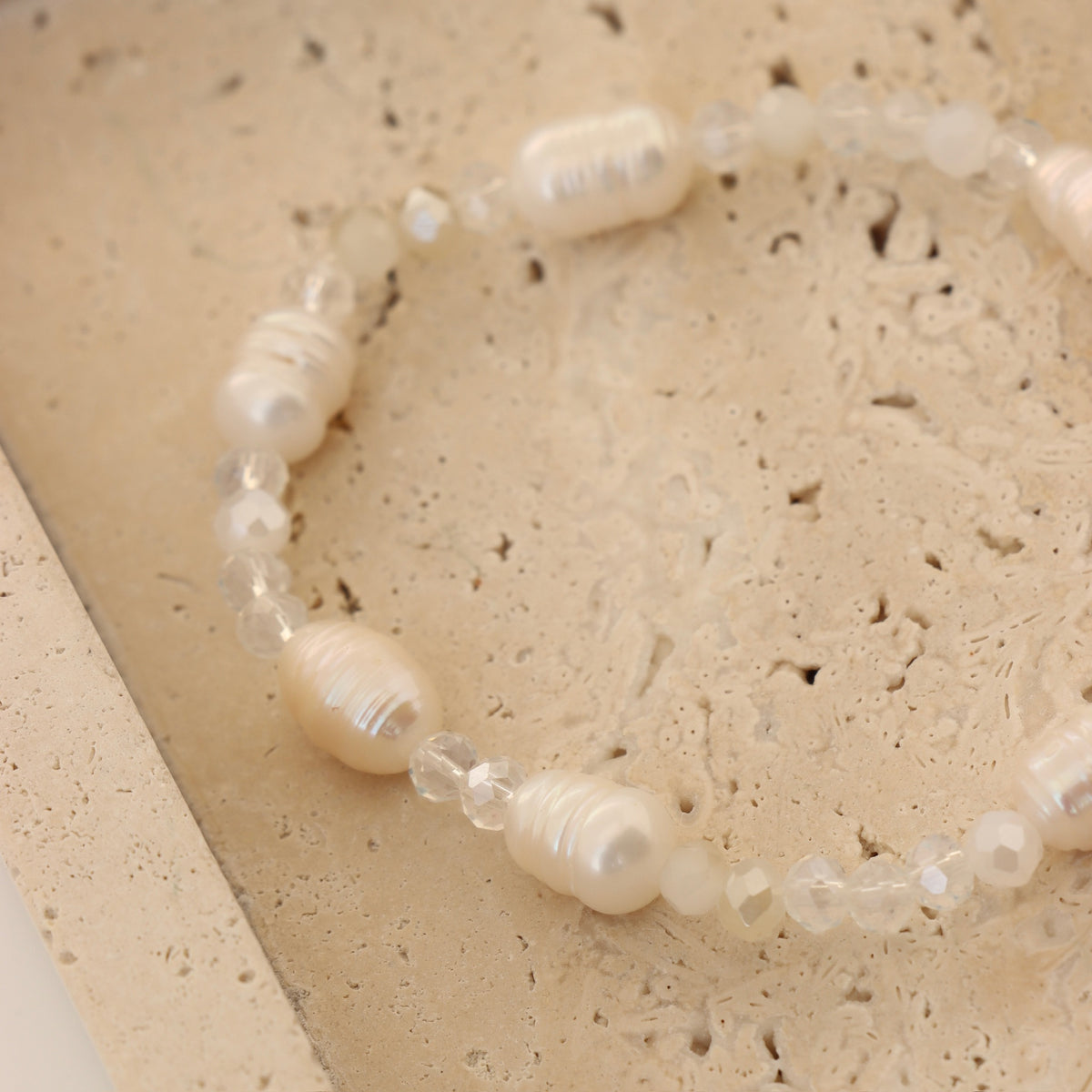 Glasperlen Armband